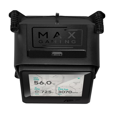 ������� ����������� ���������� Asus Max Gaming LC 360 ARGB LCD Black 90RC01G1-B0EAY0