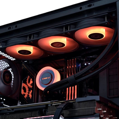 ������� �������� ���������� Lian Li Galahad II Lite 360R, ARGB, 120��, ������, retail (G89.GA2L36RB.R0)