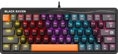 ������� ���������� DEFENDER BLACK RAVEN GK-417 �����-����� (45414)