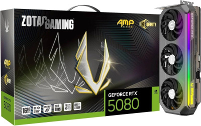 ���������� Zotac NVIDIA GeForce RTX 5080 AMP Extreme INFINITY 16Gb (ZT-B50800B-10P) PREMIUM PACK