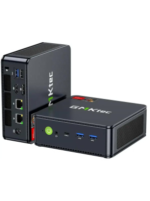 ����-�� GMKtec M6ULTRA, AMD Ryzen 5 7640HS/16 �� DDR5/512 �� SSD/AMD Radeon Graphics/Windows 11 Pro, ������ (M6ULTRA/7640HS/16+512GB)
