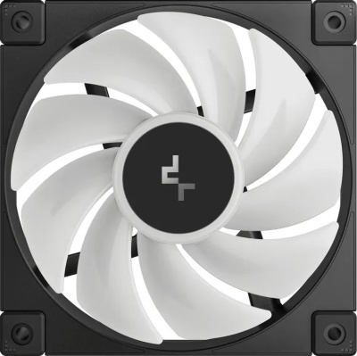 ���������� Deepcool FD12 ARGB 120x120x25mm ������ 4-pin 26.9dB 166gr Ret (R-FD12-BKAPN1-G)