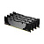 ������ ����������� 32GB Kingston FURY Renegade Black, KF436C16RB2K4/32, (Kit of 4)