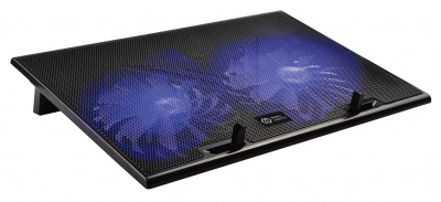 ��������� ��� �������� Digma D-NCP170-2 17"390x270x27 �� 2xUSB 2x 150 ��FAN 600 � ������