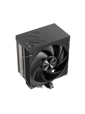 ����� 1STPLAYER FROST BITE FB12-4 Black / 4HPx6mm, single tower, 210W TDP, 1x120mm fan, 800-2300 RPM, 70.15 CFM, 34.8 dBA / FB12-4-BK