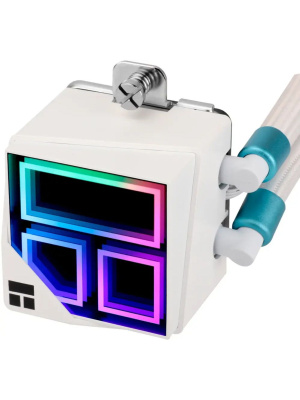 ������� �������� ���������� Thermalright Frozen Infinity 240 White / 2x120mm ARGB PWM Fans / TRFI240W