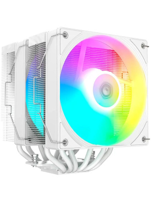 ����� ID-COOLING FROZN A620 PRO SE ARGB SNOW LGA1851/1700/1200/115X/AM5/AM4 (TDP 260W, PWM, �����, 6 ����.������ + ������ ����, DUAL ARGB FAN 120mm) RET
