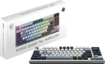 ���������� MSI FORGE GK600 ������������ �����/����� USB Multimedia for gamer LED (S11-43RUP01-HH9)
