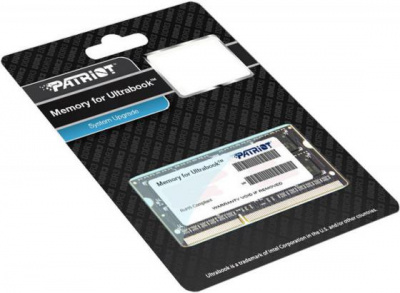 ����������� ������ ��� ��������� SO-DDR3 4Gb PC12800 1600MHz Patriot PSD34G1600L2S
