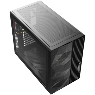 ������ Powercase TX5 ARGB, TG, Type-C, 3x 120�� ARGB PWM Fans, ������, ATX  (CTX5AB-A3)