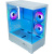 ������ XASTRA Q400M 3ARGB-C6-UC White mATX/Aquarium/Screewless/ 3x120mm ARGB PWM FM fans/Argb+PWM HUB 6port/ Type-C/ Q400M-3FM12A-C6-UC-WH