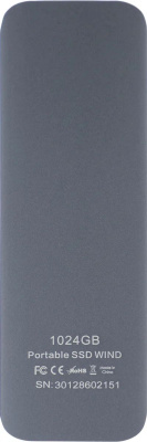 ���������� SSD Hikvision USB-C 1000GB HS-ESSD-P1000GWD 1000G GREY 1.8"