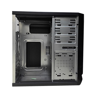 ������ Minitower MA-371X Exegate EX277437RUS Black, mATX UN500, 120mm 2*USB+2*USB3.0, Audio