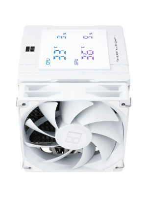 ����� Thermalright Peerless Assassin 120 Digital White LGA115X/1200/1700/1851AM4/AM5 (Dual Tower, 2x120mm PWM Fan, ������ ���������, 6 ����. ������ 6��) / TRPA120DW