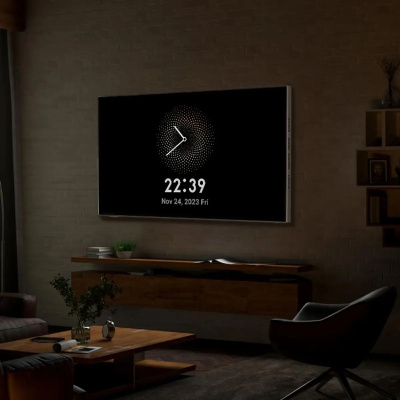 ��������� QLED Skyworth 65" 65LN70G Google TV Frameless ������/����� 4K Ultra HD 60Hz Smart TV