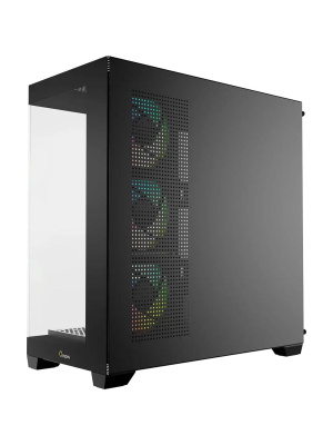 ������ Ocypus Gamma C72 BK ARGB, ATX, USB3.0*1+USB2.0*2, SIDE 3x120mm ARGB, REAR 1x120mm ARGB
