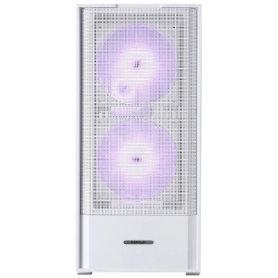 ������ 1STPLAYER AU7 ARGB White / ATX / 2x140mm & 3x120mm ARGB fans / AU7-WH-2FA7-14-W-2FA7R-W-1FA7-W