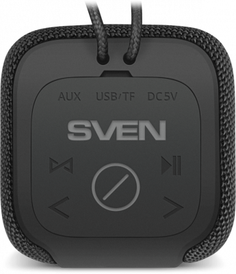 SVEN PS-205, ������, ������������ ������� (2.0, �������� 2x6 �� (RMS), Waterproof (IPx6), TWS, Bluetooth, FM, USB, microSD, ���������� �����������)