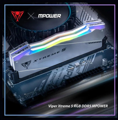 ������ DDR5 2x24GB 6000MHz Patriot PVXR548G60C30KM Viper Xtreme 5 RGB RTL