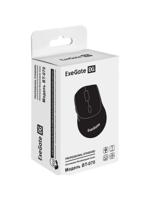 ������������ ���� ExeGate Professional Standard BT-070 (���������� 2,4 ���+ Bluetooth5.2, ����������, 1600dpi, 6D, 6 ������ � ������ ���������) EX298897RUS