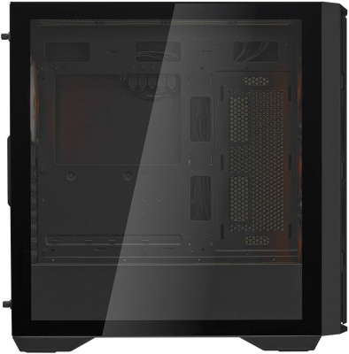 ������ Cougar Uniface X RGB V2 Black, 4x140mm ARGB PWM Fan, ARGB PWM Fan Hub, ��� ��, E-ATX