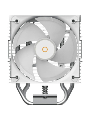 ����� Ocypus Gamma A40 WH ARGB Digital (200W, 4-pin PWM, LED temp., 133mm, Al/Cu, 4x6mm, ARGB, 1x100mm, 41CFM, 29.5dBA, 2400RPM, S: 1851/1700/1200/115X, AM5/AM4, white)