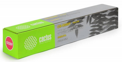 �����-�������� Cactus CS-O330Y ������ ��� Oki C330/C530 (3000���.)