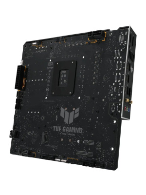 ����������� ����� ASUS TUF GAMING B760M-BTF WIFI, LGA1700, B760, 4*DDR5, 4*SATA, 3*M.2, 5*USB 3.2, 4*USB 2.0, Type-C, 2*PCIx16, 1*PCIx1, DP+HDMI, mATX; 90MB1G50-M0EAY0