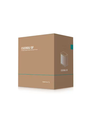 ������ Deepcool CG590U 5F, TG (aquarium), 5x120mm ARGB Fan, mini-ITX, mATX, ATX, ������