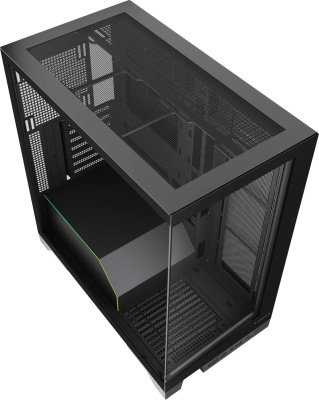 ������ �� HSPD F550-TGBK, Midi-Tower, ��� ��, Black