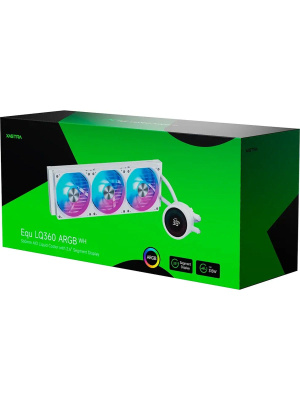 ������� �������� ���������� XASTRA Equ LQ360 ARGB WH Intel LGA LGA1851/1700/1200/115X/AM5/AM4 ( 3x120 ARGB fan, Matrix Screen 2.6", white) RET