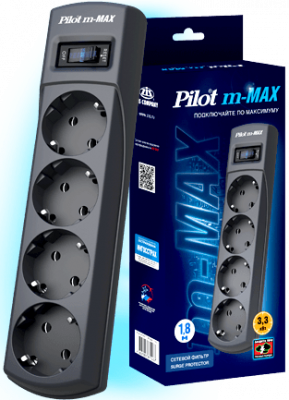 ������� ������ Pilot m-MAX 1.8� Black