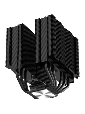 ����� ��� ���������� SAMA A60B (265W, 4-pin PWM, 156.5mm, 6x6mm, 2x120mm, 78CFM, 29dBA, 2200RPM, S: 1851/1700/1200/115X, AM5/AM4, black)