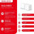 ��������� Mesh ������ Mercusys Halo H60X(2-pack), Wi-Fi 6, AX1500, �����