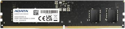 ������ ������ ADATA 8GB DDR5 4800 UDIMM AD5U48008G-S, CL40, 1.1V