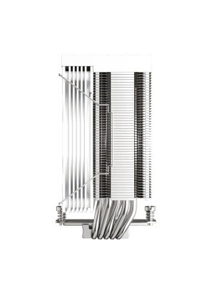 ����� 1STPLAYER FROST BITE FB12-5 White / 5HPx6mm, single tower, 220W TDP, 1x120mm fan, 800-2300 RPM, 70.15 CFM, 34.8 dBA / FB12-5-WH