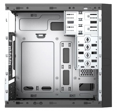 ������ Foxline FL-733-FZ450-U31 mATX, 2x5.25EXT, 2x3.5EXT, 5x3.5INT, 1xUSB3.0, HDA, w/o FAN, w/450W ATX PSU, w/1.2m EU pwr cord