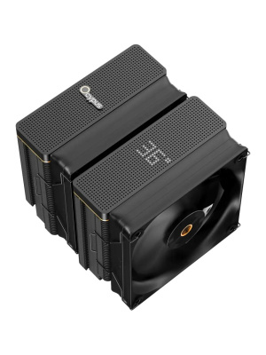 ����� Ocypus Iota A62 BK, 2x120mm FAN, Display Panel, 6 HEAT PIPES, 4-PIN PWM, 500-2000 RPM, 29DBA, FDB, LGA115X/1200/1700/18XX, AM4/AM5