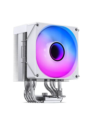 ����� JONSBO CR-1400 V2 Color White LGA1700/1200/115X/AM5/AM4 (TDP 180W, PWM, 92mm Dynamic Multi-Color LED Fan, 4 �������� ������, 4-pin) Retail