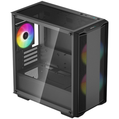 ������ DeepCool CC360 ARGB ��� ��, ������� ���� (���������� ������), ������, mATX