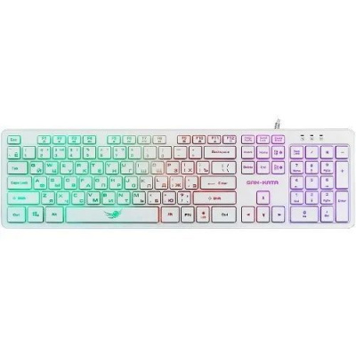 ���������� Dialog Gan-Kata GK-17U WHITE, ������� � RGB-����������, USB, �����
