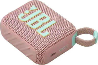 ������� ����������� JBL GO 4 ������� 4.2W 1.0 BT 850mAh (JBLGO4PINK)
