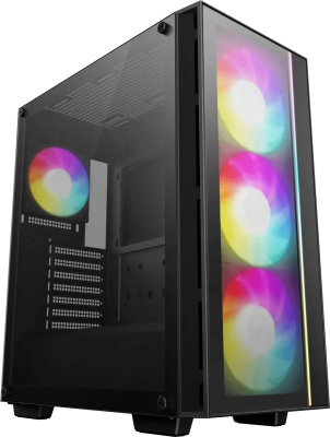 ������ Deepcool MATREXX 55 V4 C, Midi-Tower, ��� ��, ������  (R-MATREXX55-BCADA4-G-4)