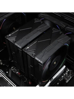 ����� Thermalright Phantom Spirit 120 EVO LGA115X/1200/1700/2011/2066/AM4/AM5 (Dual Tower, 2x120mm ARGB PWM Fan, ������ ���������, 7 ����. ������ 6��) / TRPS120EVO