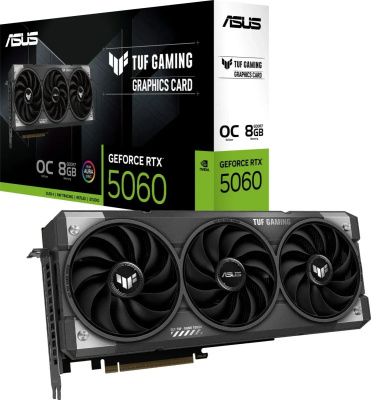���������� ASUS NVIDIA GeForce RTX 5060 TUF OC 8Gb TUF-RTX5060-O8G-GAMING 90YV0N00-M0NA00