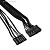 Exegate EX283074RUS ������ Miditower ExeGate XP-332 Black, ATX, <XP600, Black,120mm>, 2*USB, Audio