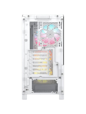 ������ Corsair Frame 4000D LCD RS ARGB, Midi-Tower, TG, 3x120mm ARGB, 3xUSB Type-C, E-ATX, ATX, mATX, mITX White
