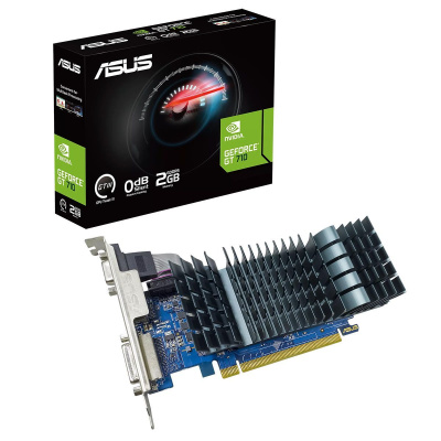 ���������� ASUS nVidia GeForce GT 710 2Gb GT710-SL-2GD5-BRK-EVO 90YV0ALA-M0NA00 
