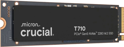 ������������� ���������� SSD Crucial T710 2TB PCIe Gen5 NVMe 2280 M.2 SSD CT2000T710SSD8