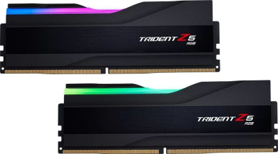 ������ ������ DDR5 G.SKILL TRIDENT Z5 RGB 64GB (2x32GB) 6000MHz CL28 28-36-36-96  F5-6000J2836G32GX2-TZ5RK  Black